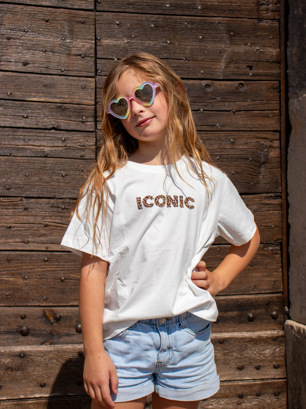 T-shirt ICONIC léopard enfant