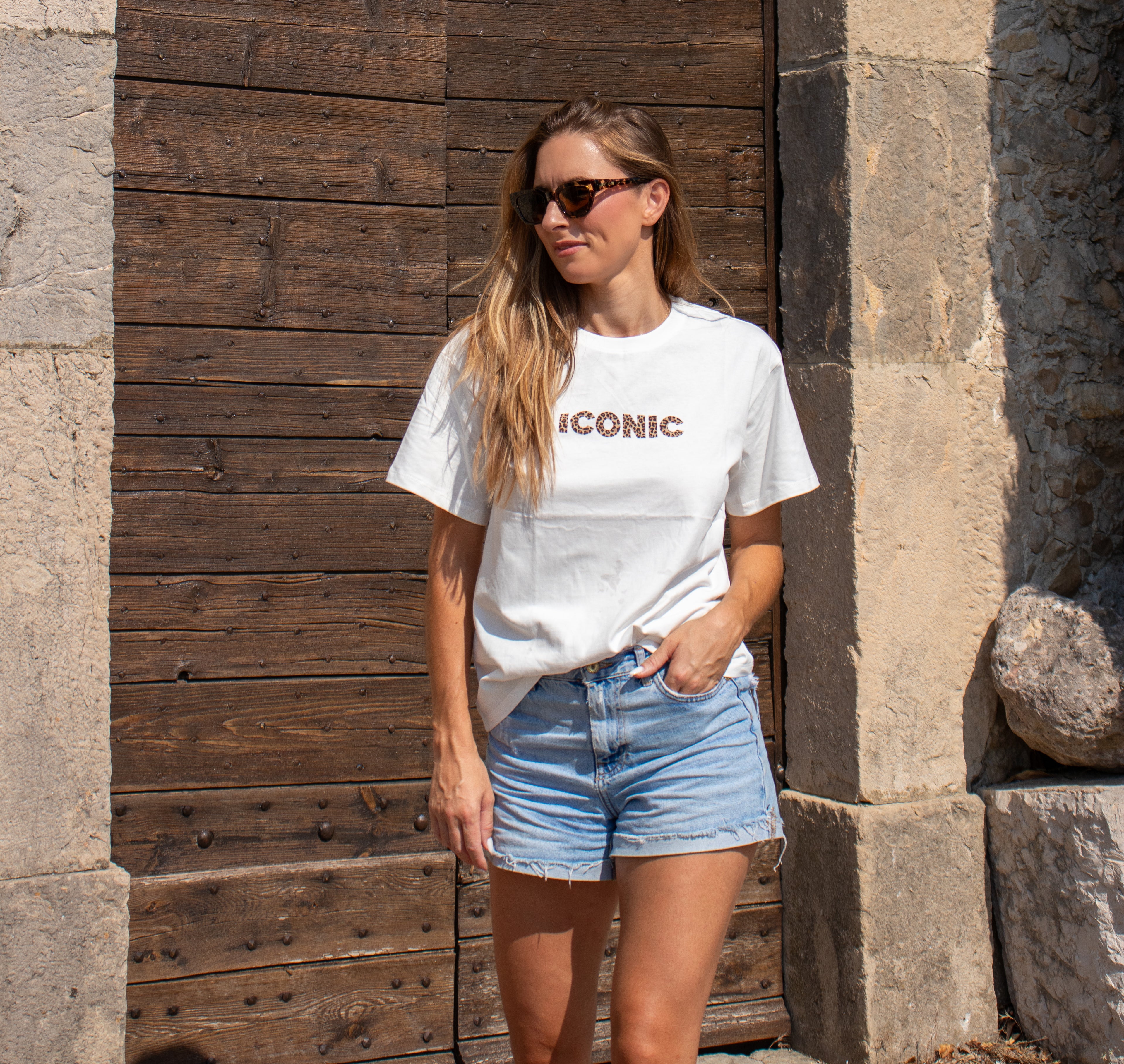 T-shirt ICONIC Léopard femme