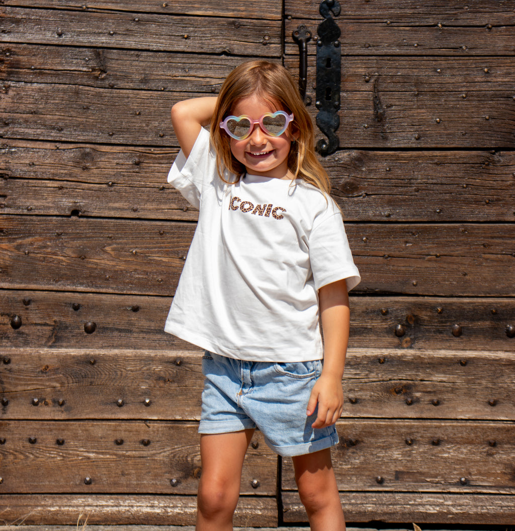 T-shirt ICONIC léopard enfant