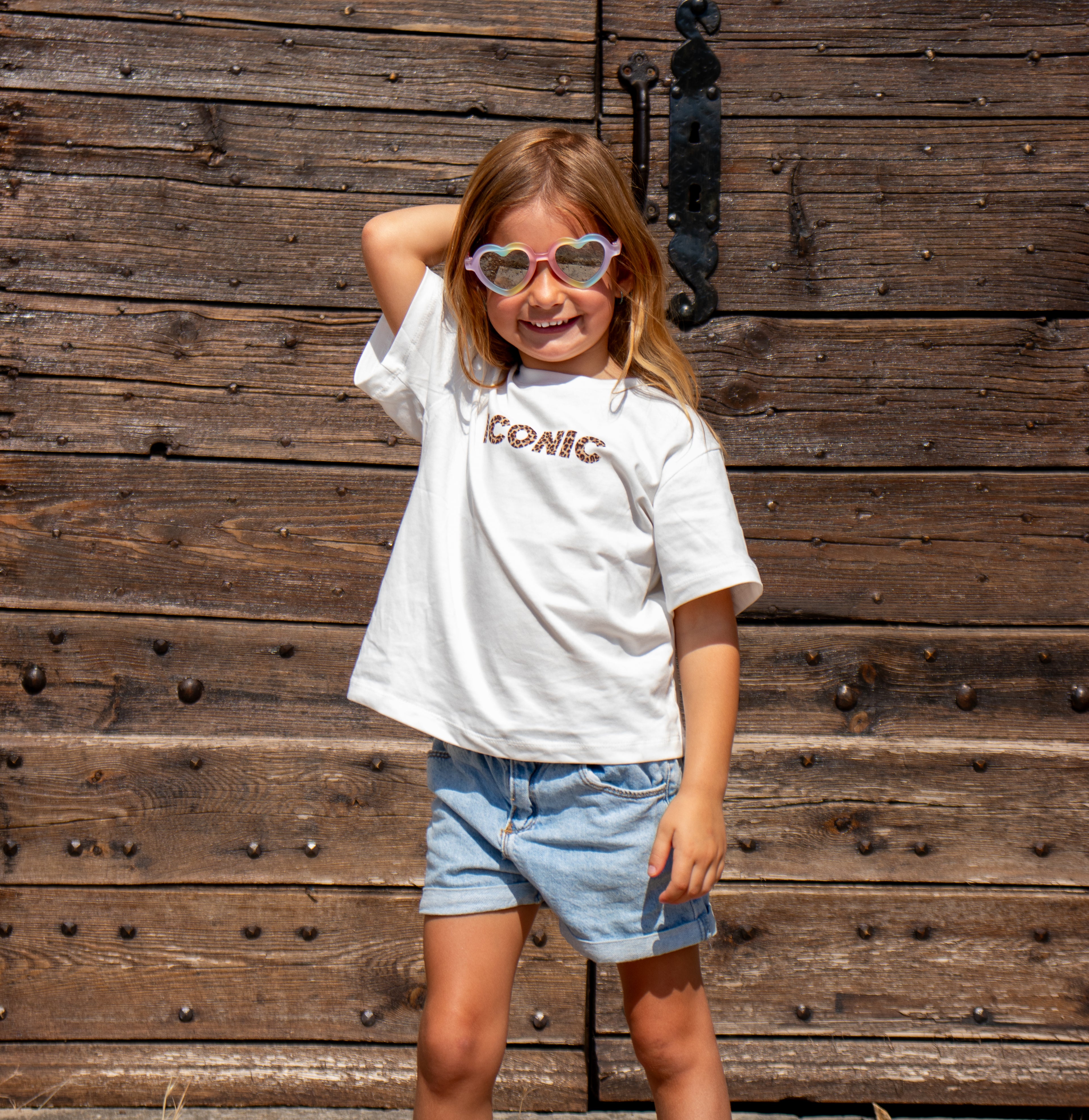 T-shirt ICONIC léopard enfant
