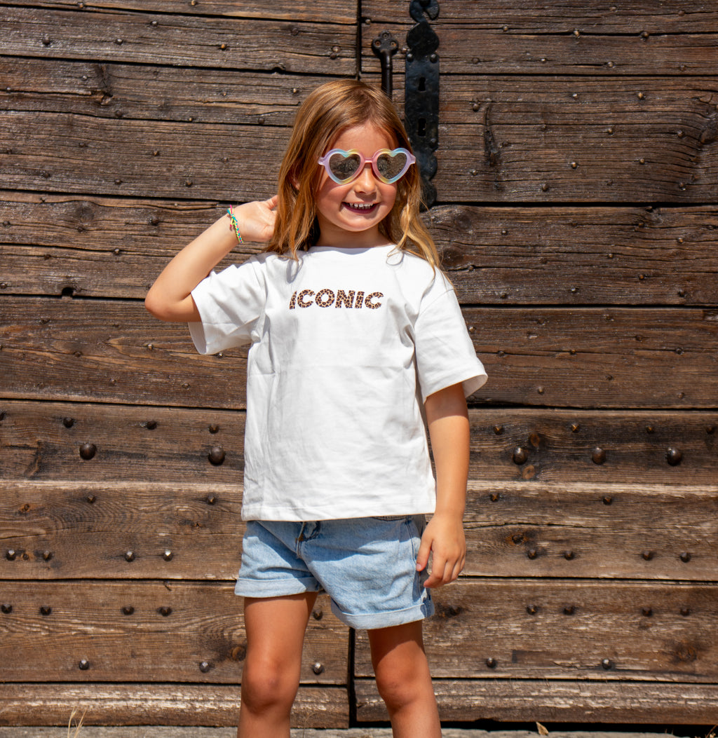 T-shirt ICONIC léopard enfant