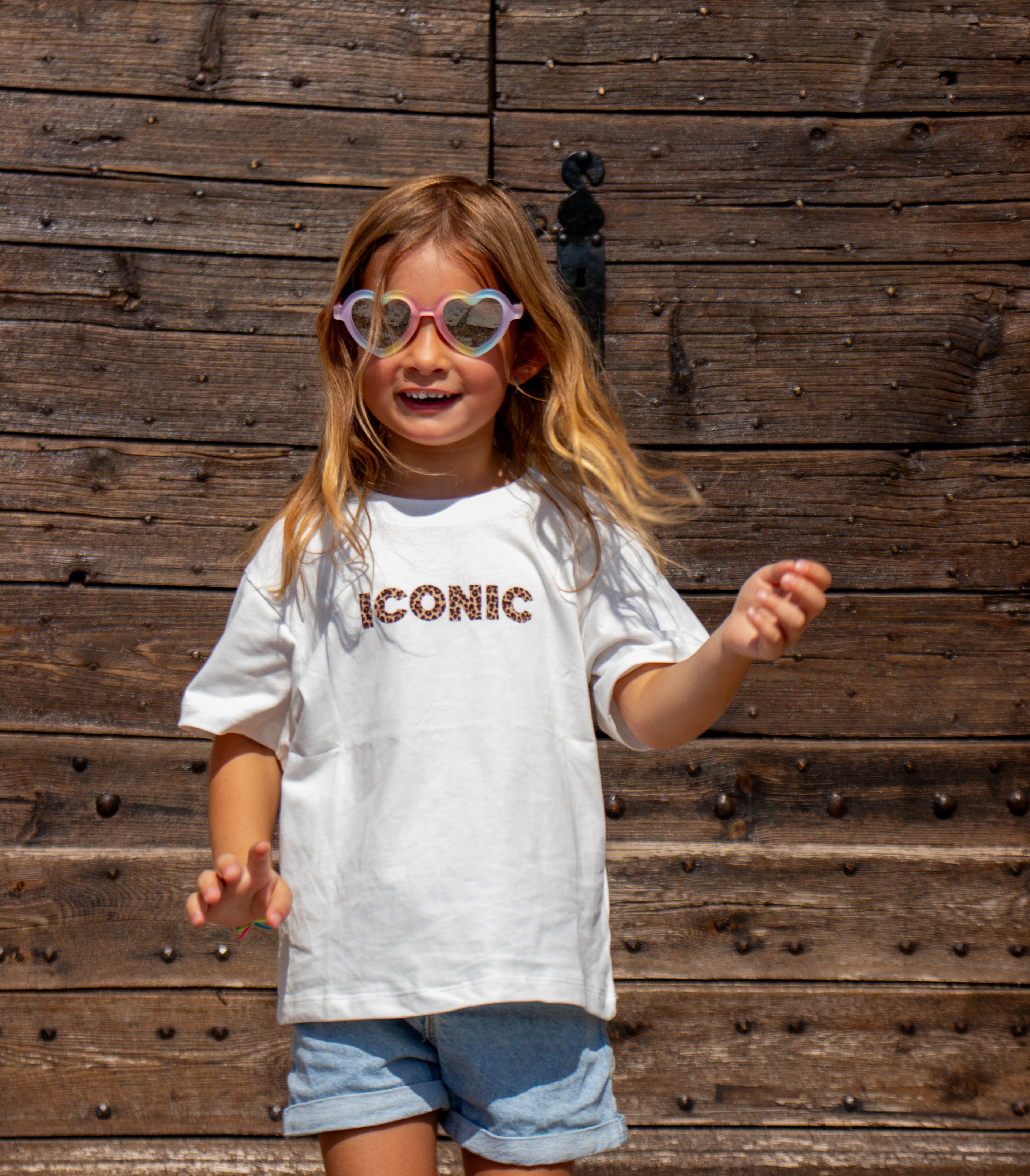 T-shirt ICONIC léopard enfant