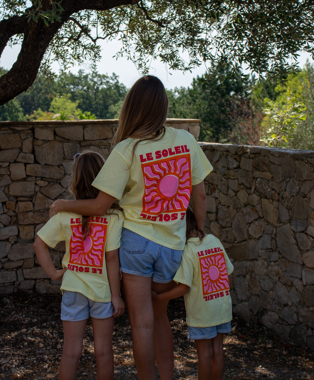 T-shirt SOLEIL jaune enfant