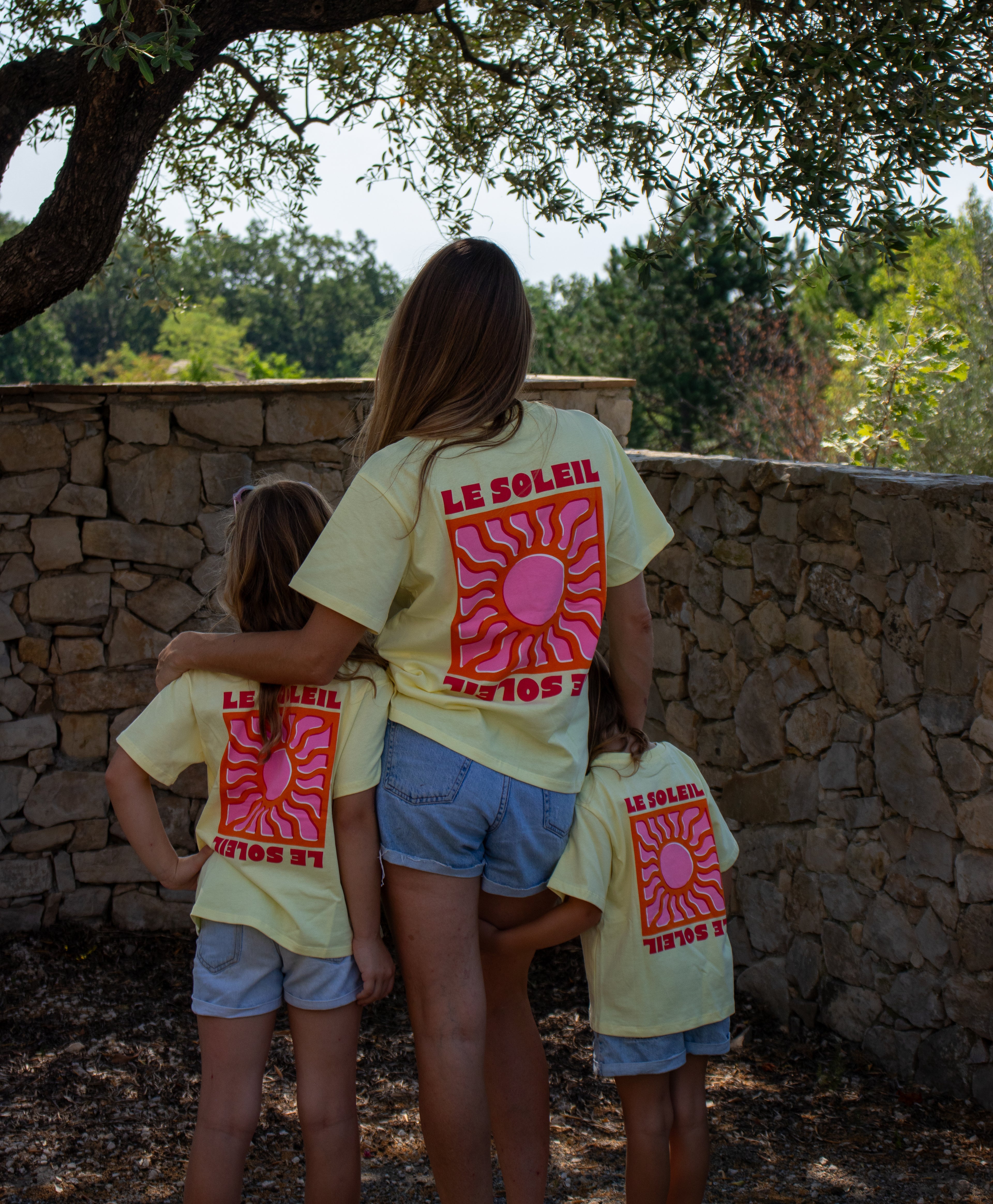 T-shirt SOLEIL jaune enfant