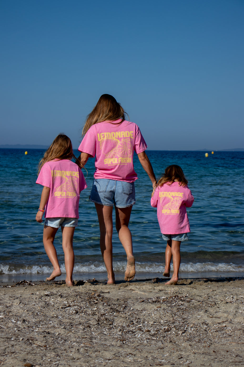 T-shirt LEMONADE rose enfant