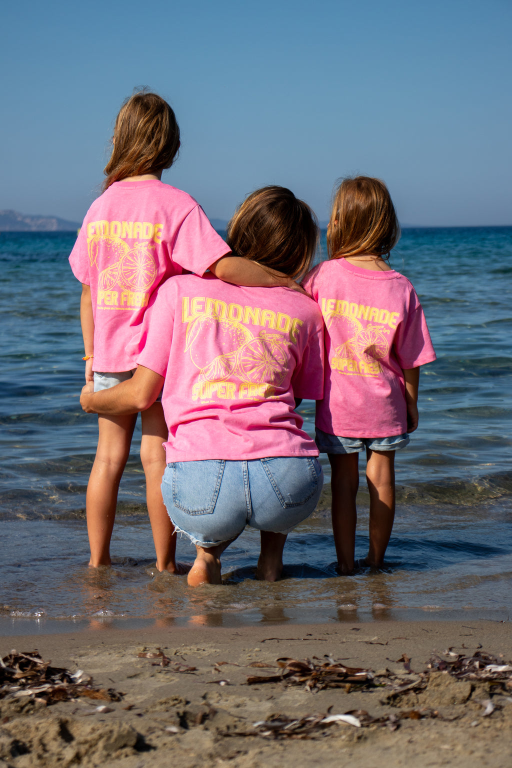 T-shirt LEMONADE rose femme