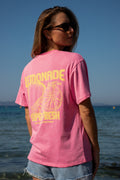 T-shirt LEMONADE rose femme
