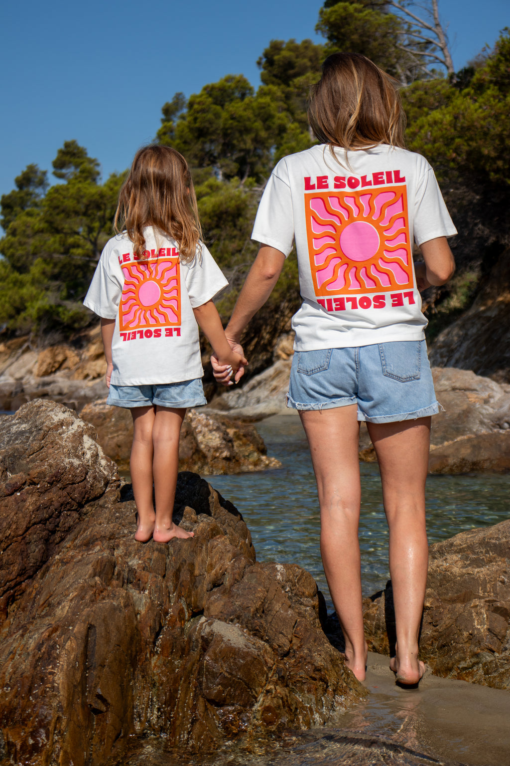 T-shirt SOLEIL blanc femme