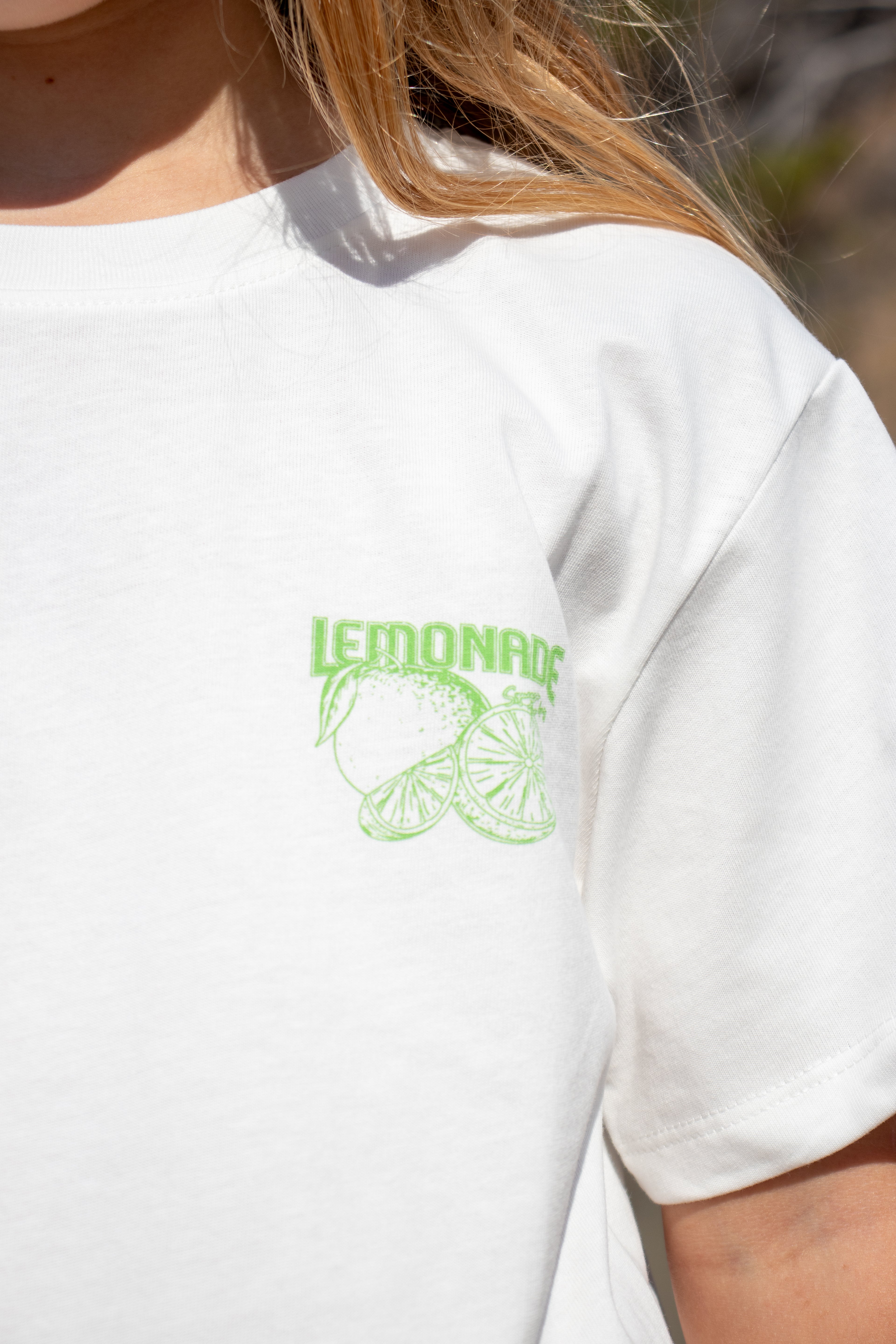 T-shirt LEMONADE blanc enfant