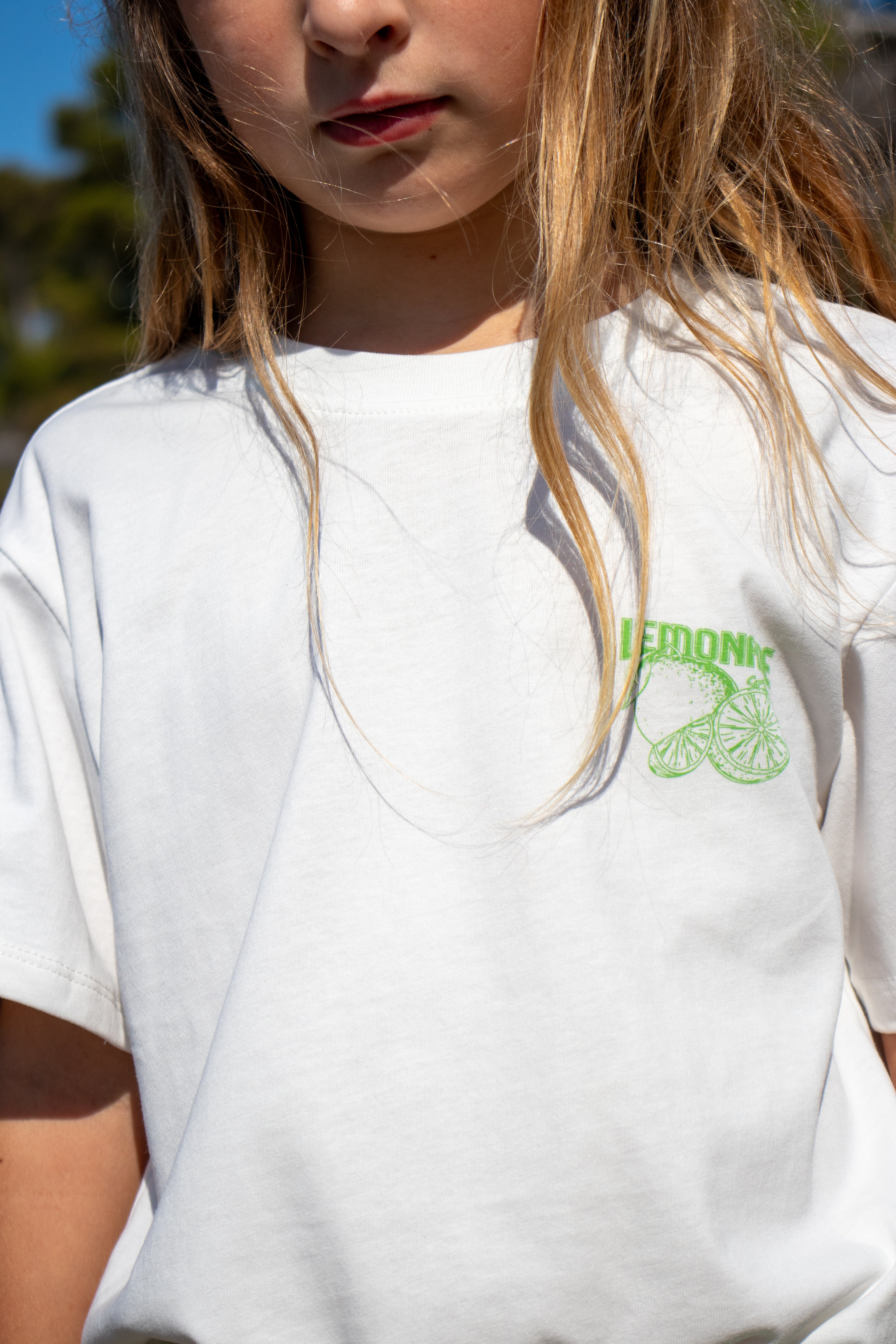 T-shirt LEMONADE blanc enfant