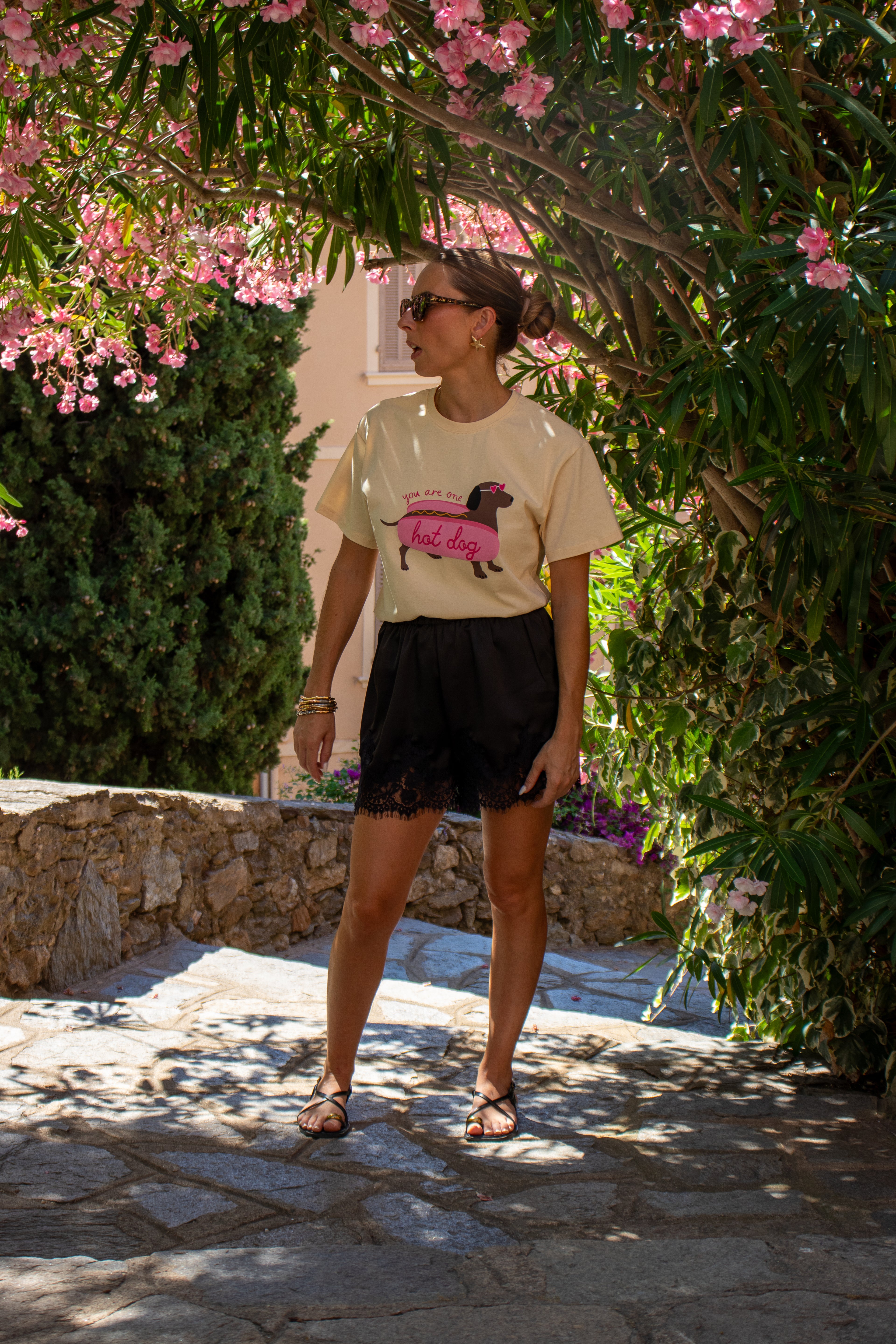 T-shirt OSCAR  jaune beurre
