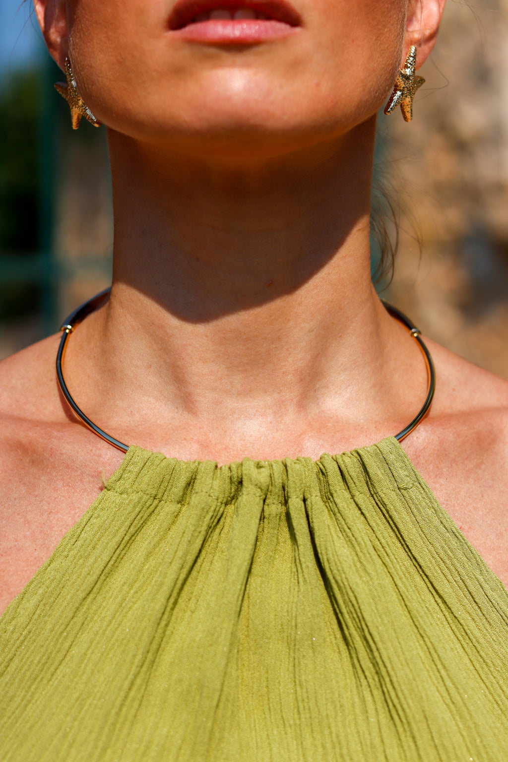 Robe ISLA vert olive